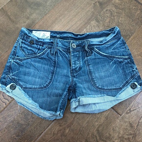 quiksilver jeans shorts